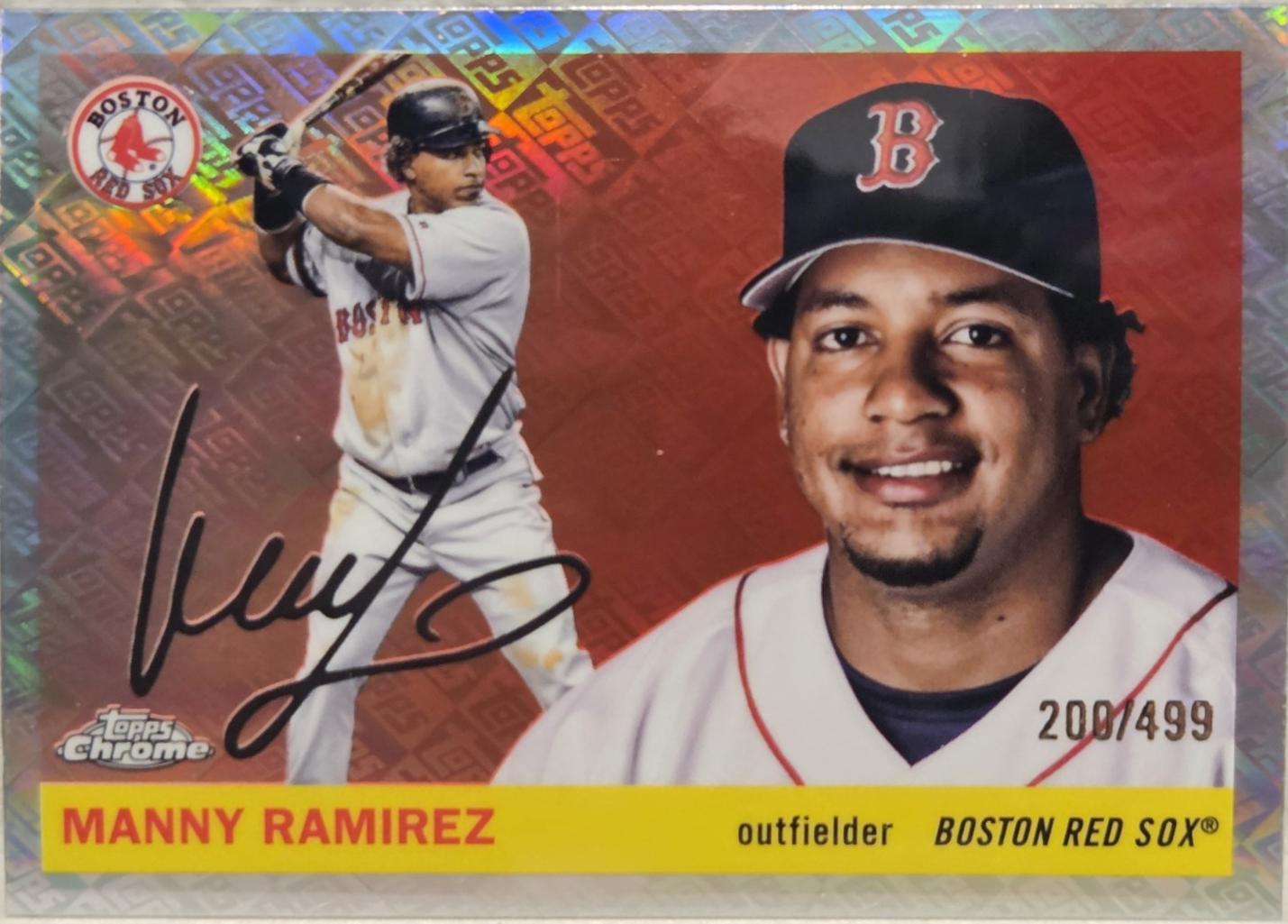 Manny Ramirez [Topps Refractor] #225