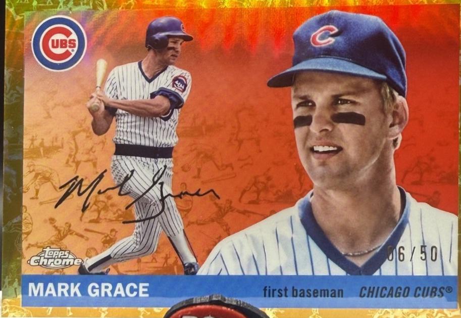 Mark Grace [Gold Refractor] #383
