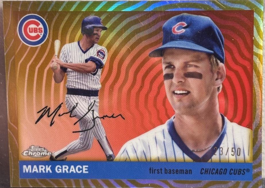 Mark Grace [Gold Vibrations Refractor] #383