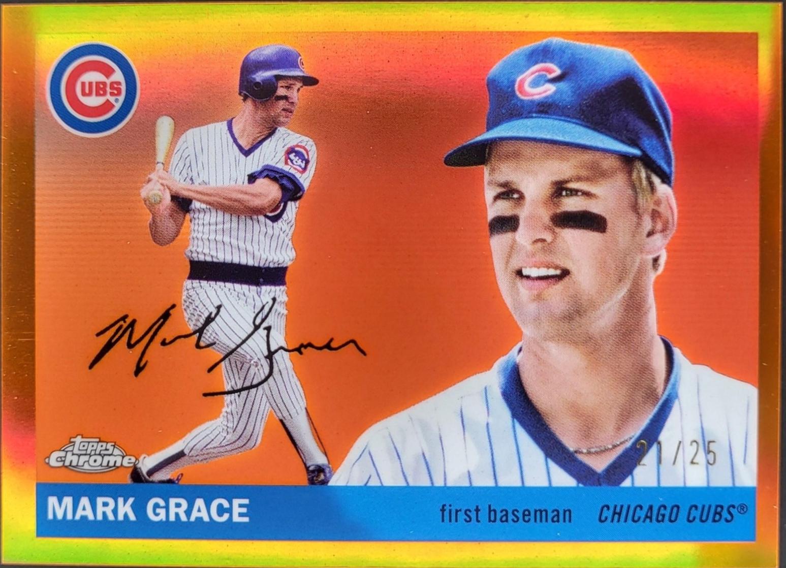Mark Grace [Orange Wave] #383
