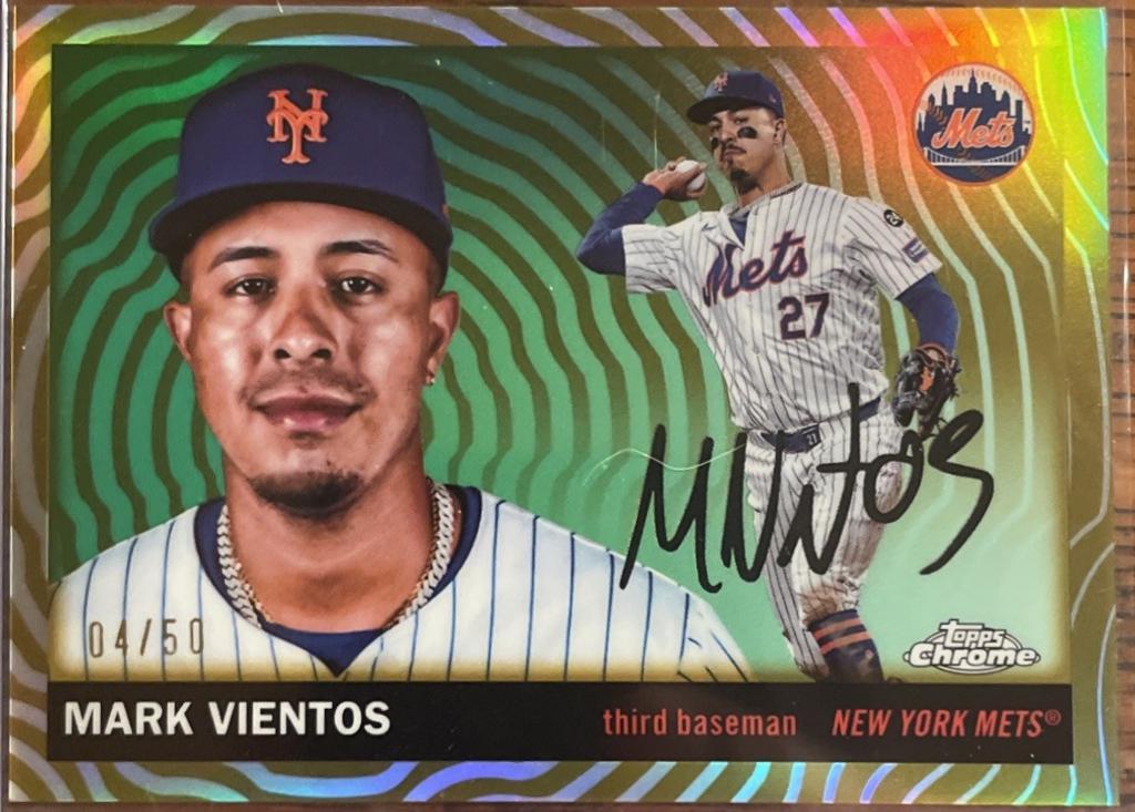 Mark Vientos [Gold Vibrations Refractor] #78