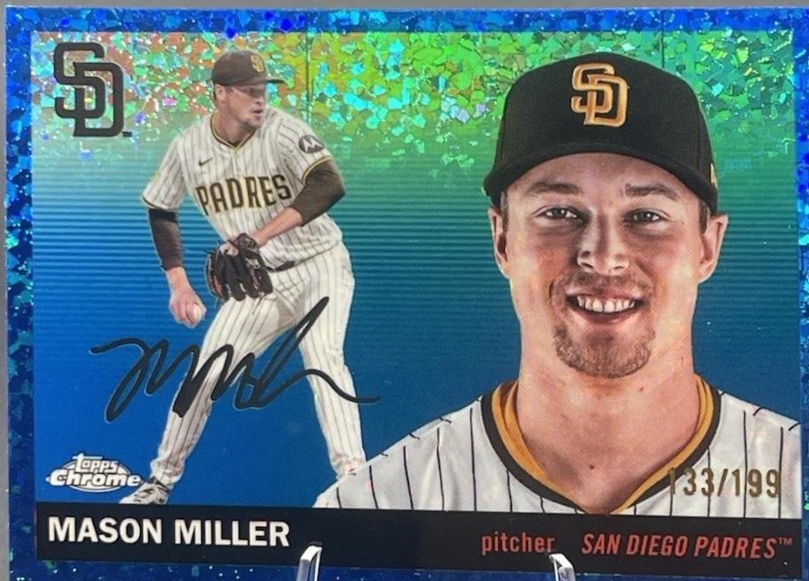 Mason Miller [Blue Mini-Diamond Refractor] #77