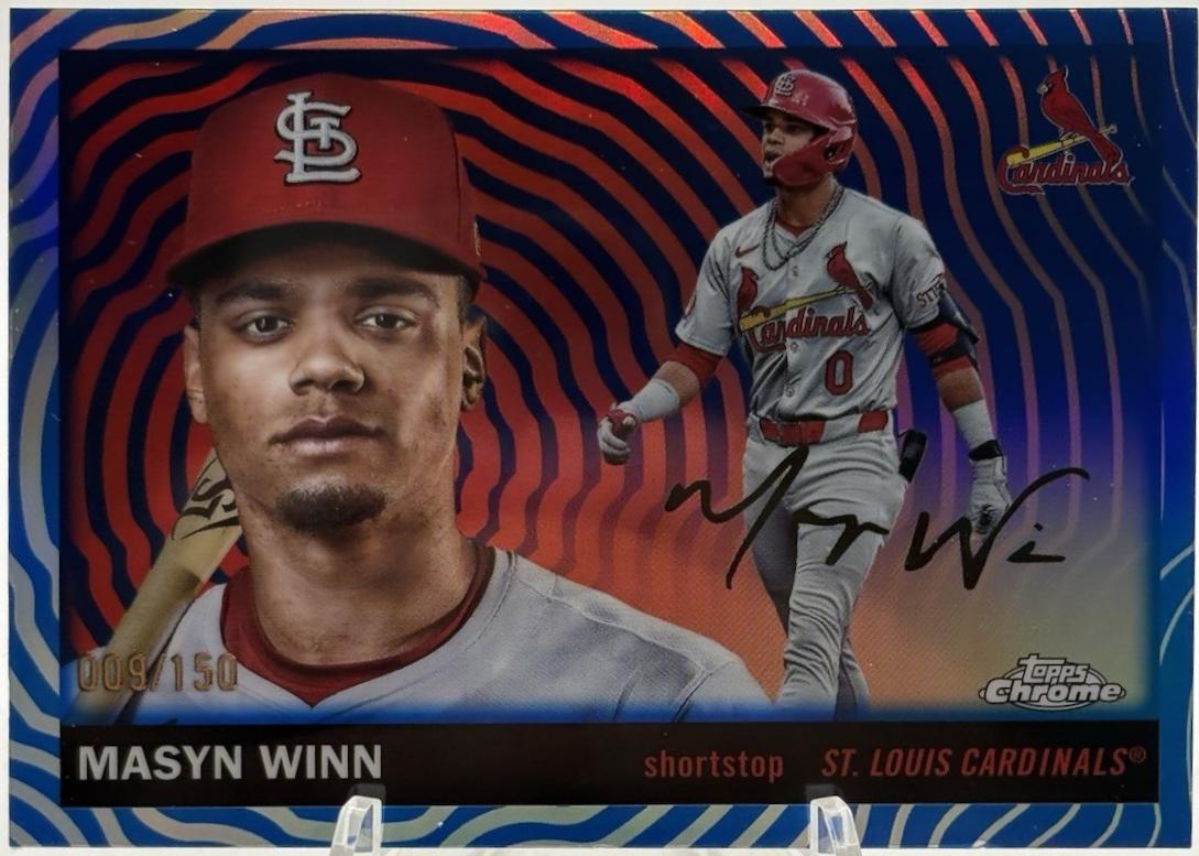 Masyn Winn [Blue Vibrations Refractor] #163