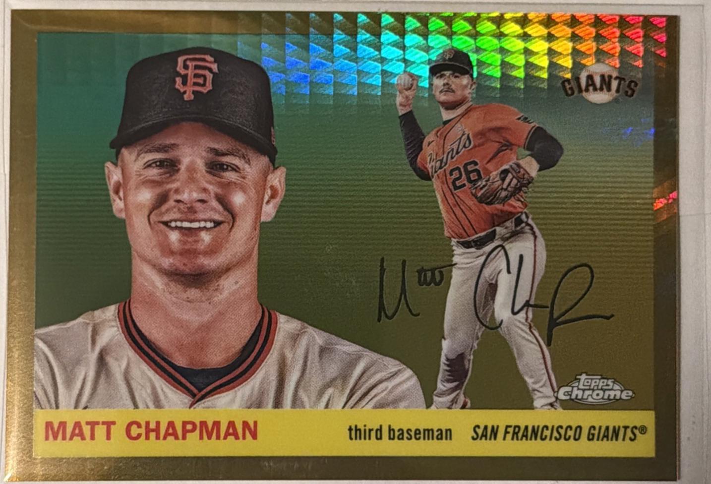 Matt Chapman [Gold Refractor] #111