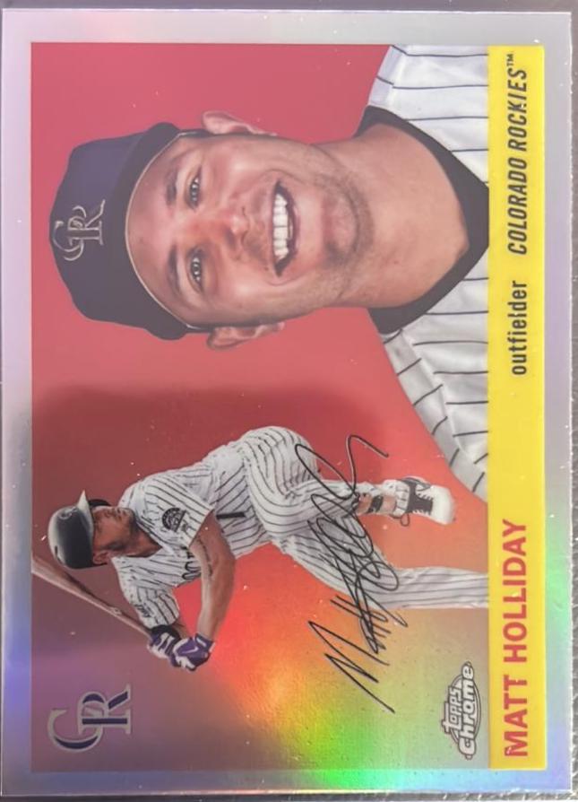 Matt Holliday [Refractor] #472