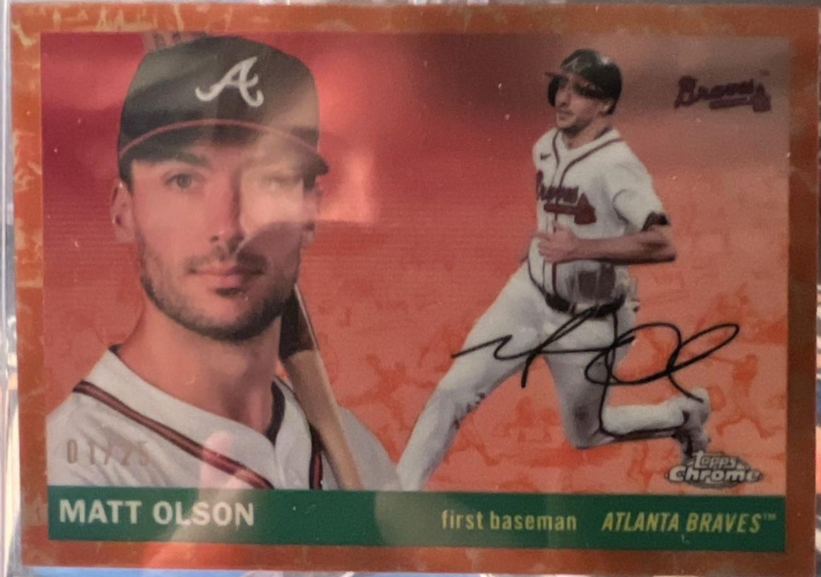 Matt Olson [Orange Wave] #64