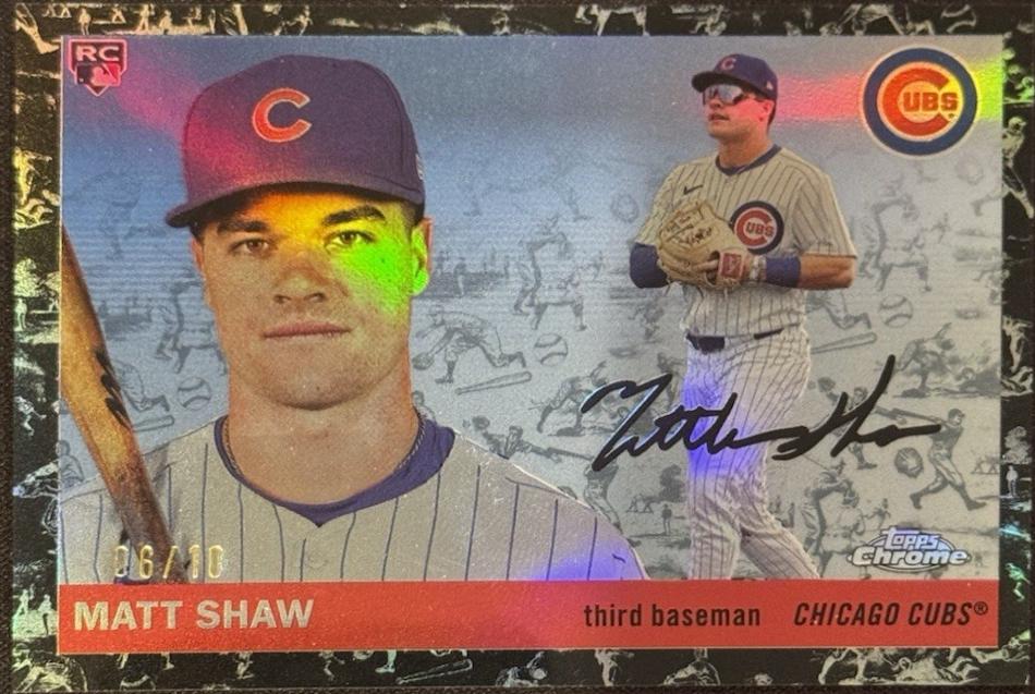 Matt Shaw [Toile Cream Black Refractor] #309