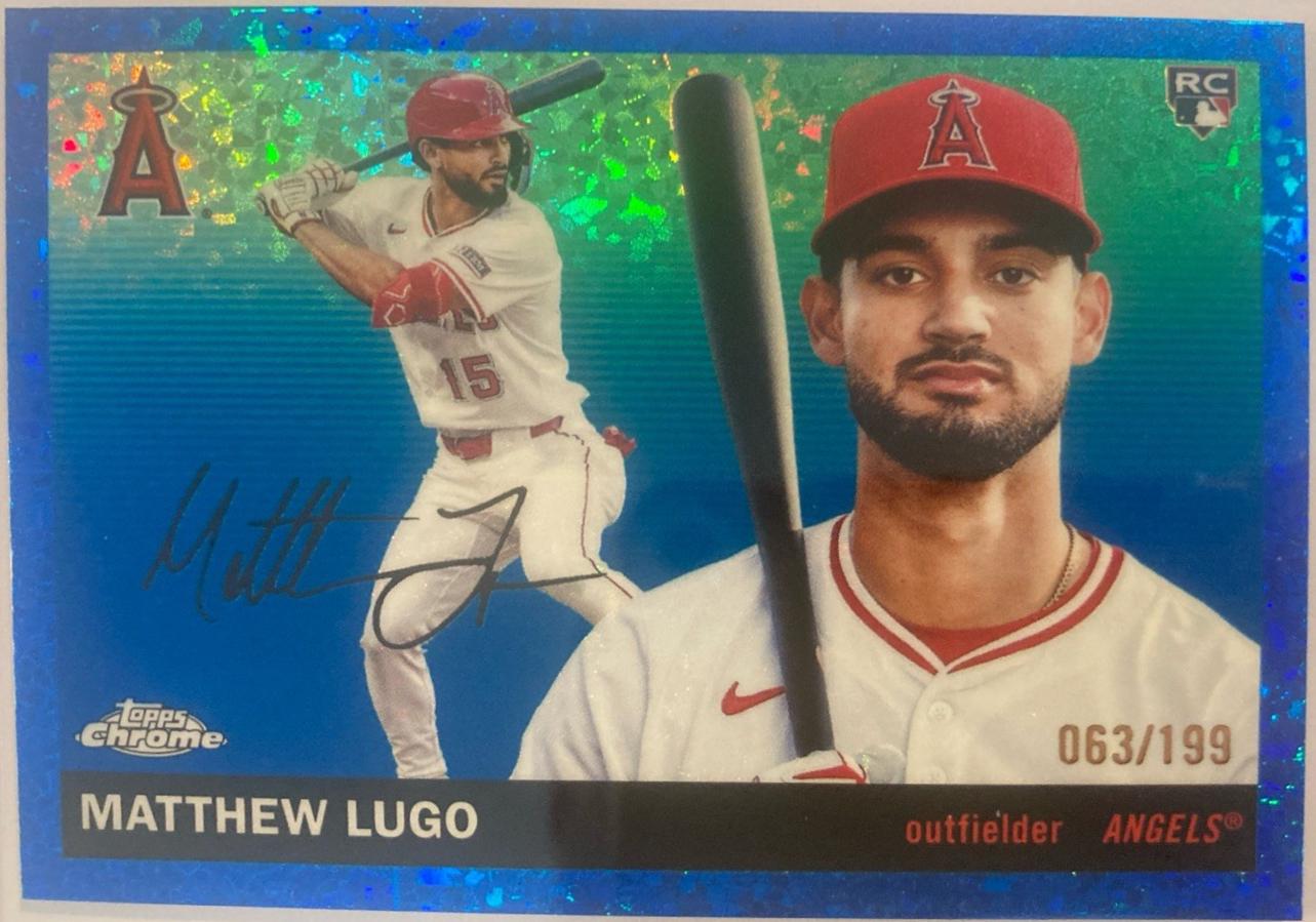 Matthew Lugo [Blue Mini-Diamond Refractor] #362