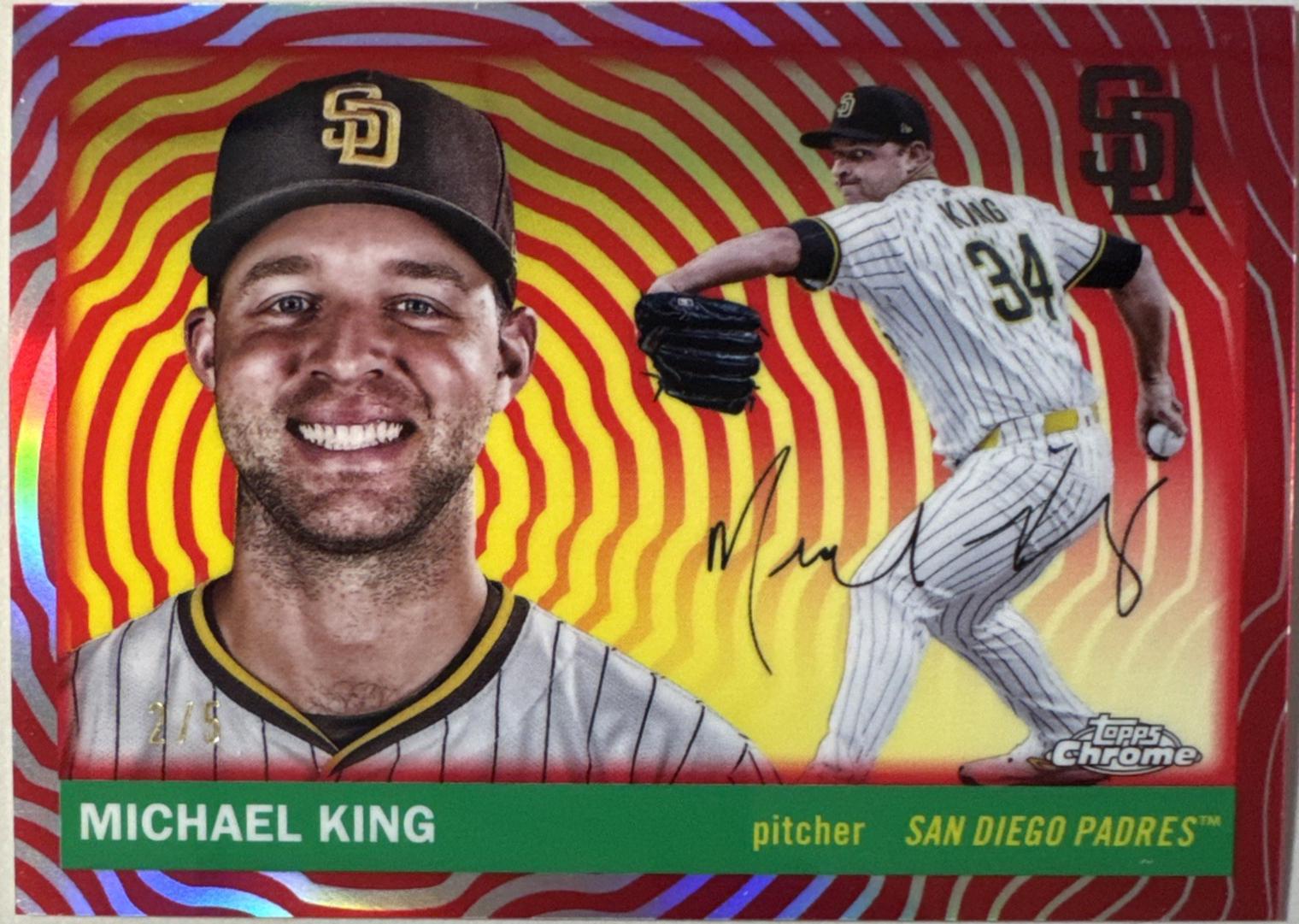 Michael King [Red Vibrations Refractor] #103