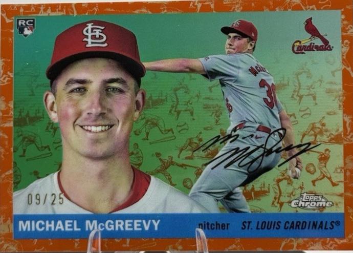 Michael McGreevy [Toile White Orange Refractor] #290