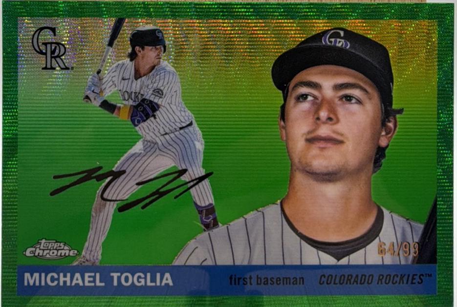 Michael Toglia [Green Wave Refractor] #50