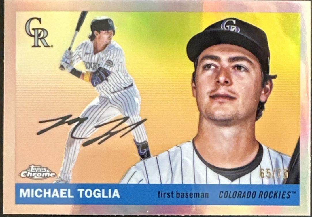 Michael Toglia [Rose Gold Refractor] #50