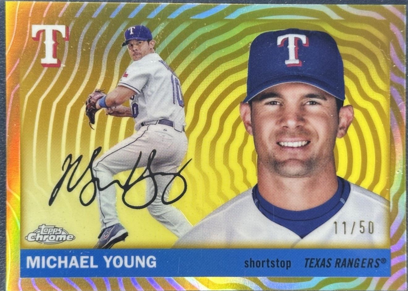 Michael Young [Gold Vibrations Refractor] #485