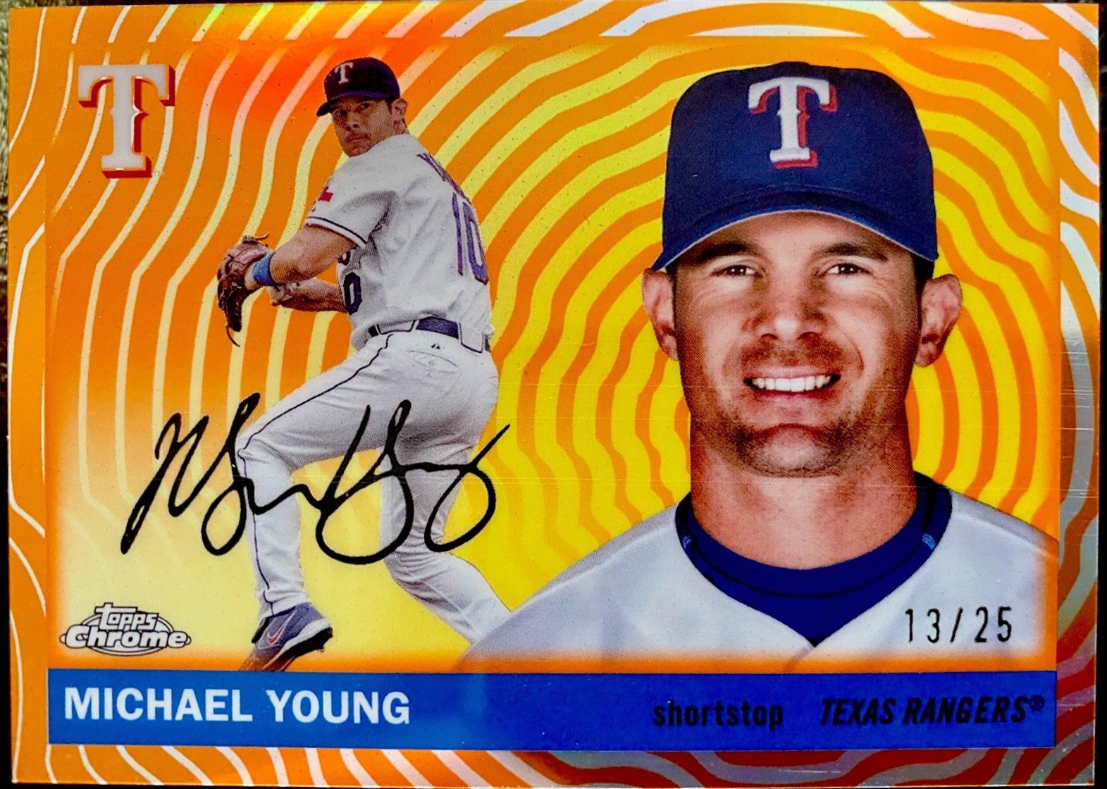 Michael Young [Orange Vibrations Refractor] #485