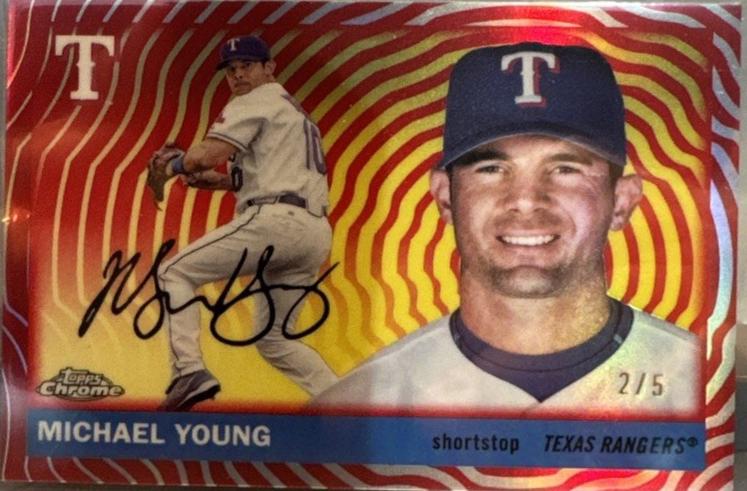 Michael Young [Red Vibrations Refractor] #485
