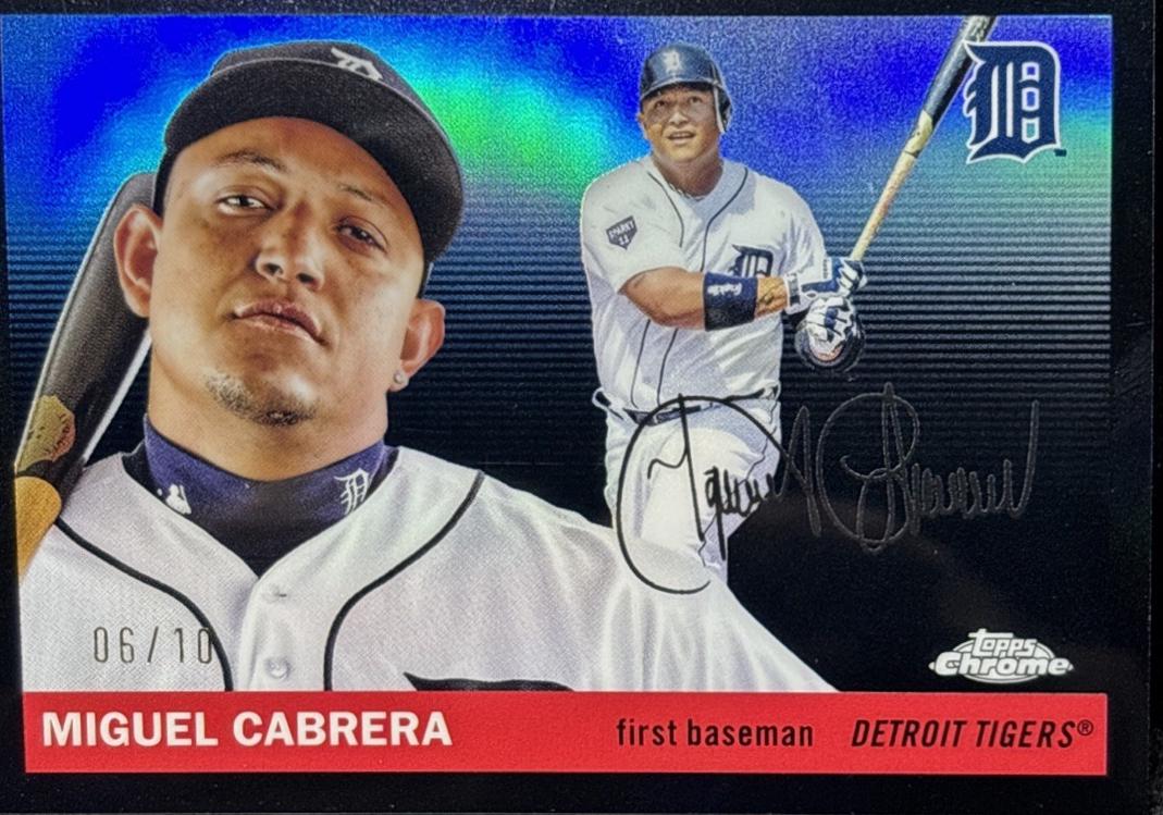 Miguel Cabrera [Black Refractor] #470