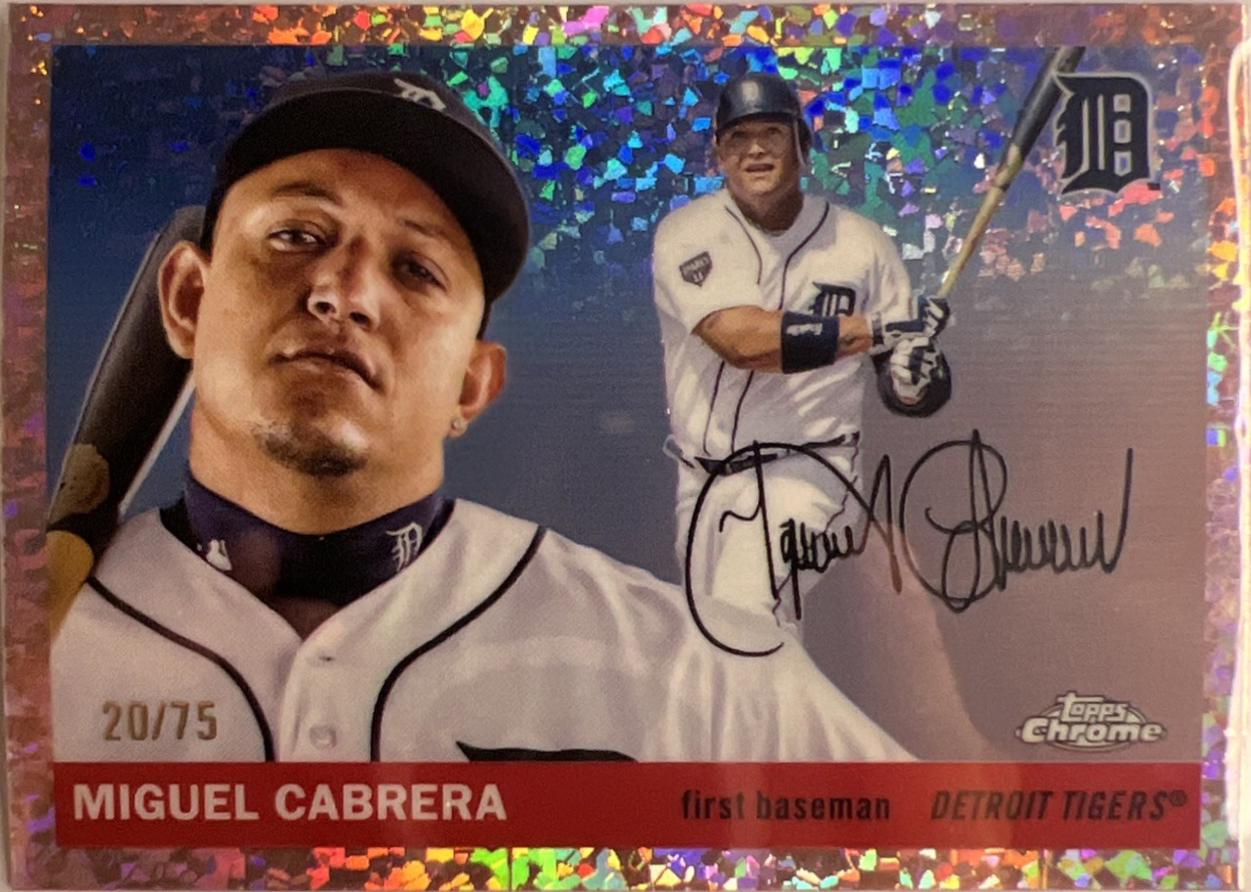 Miguel Cabrera [Rose Gold Mini-Diamond Refractor] #470