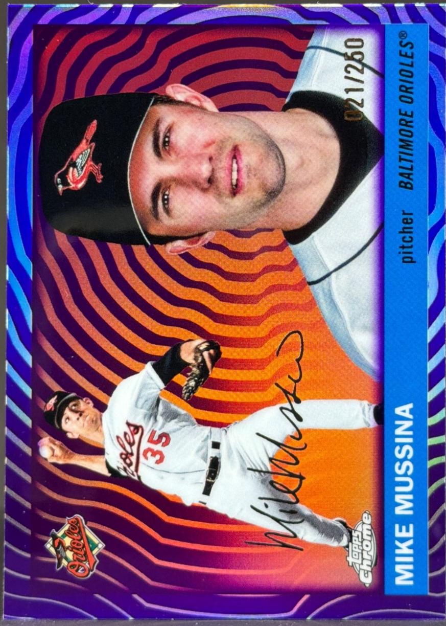 Mike Mussina [Vibrations Refractor] #313