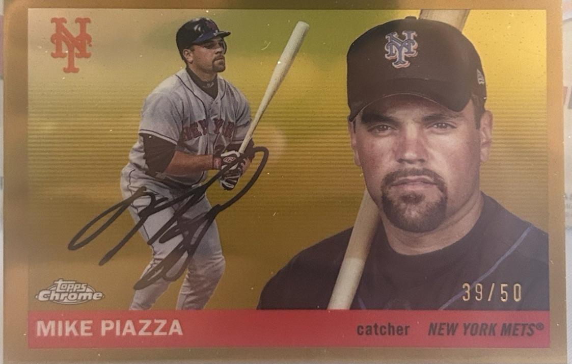 Mike Piazza [Gold Refractor] #465