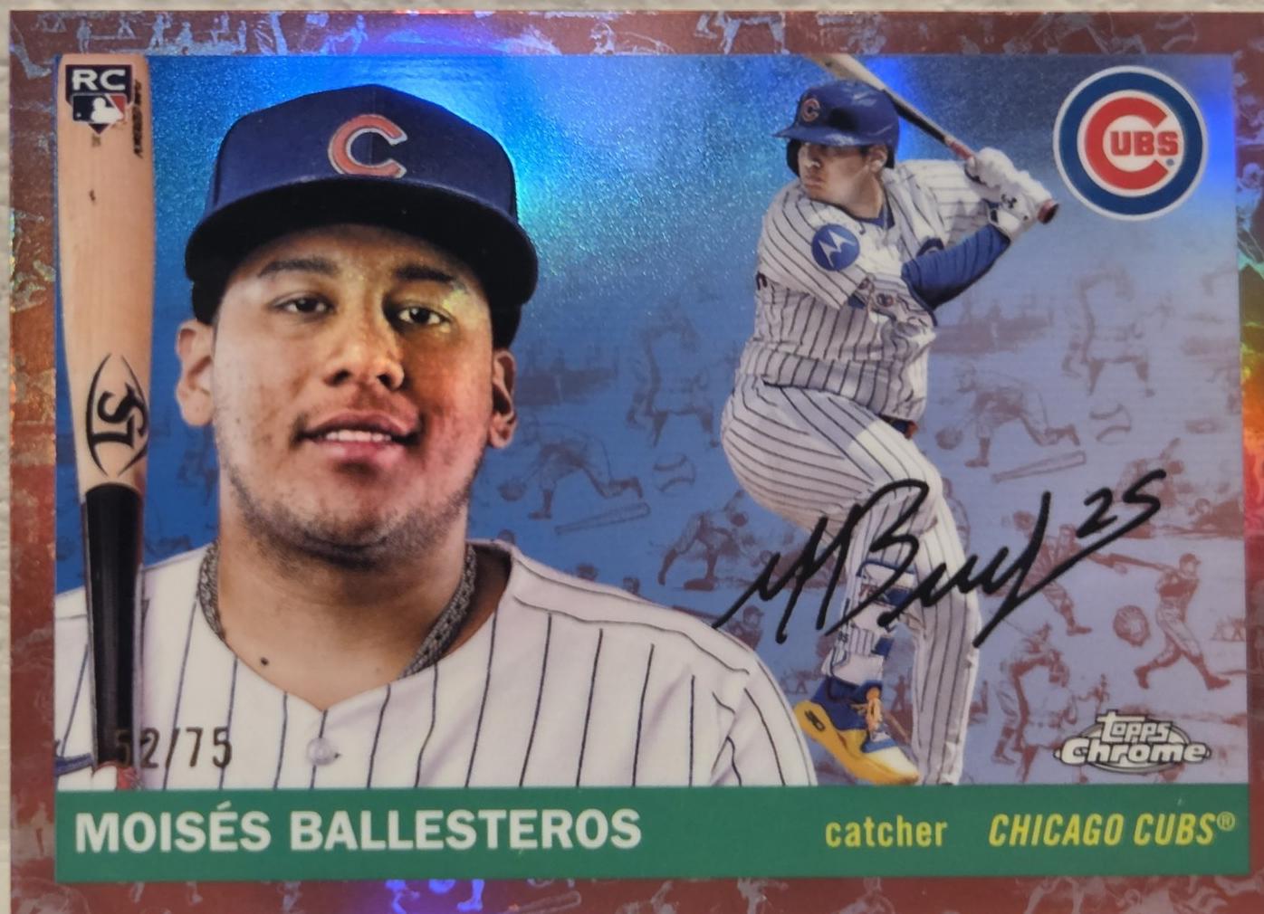 Moises Ballesteros [Toile Cream Rose Gold Refractor] #216