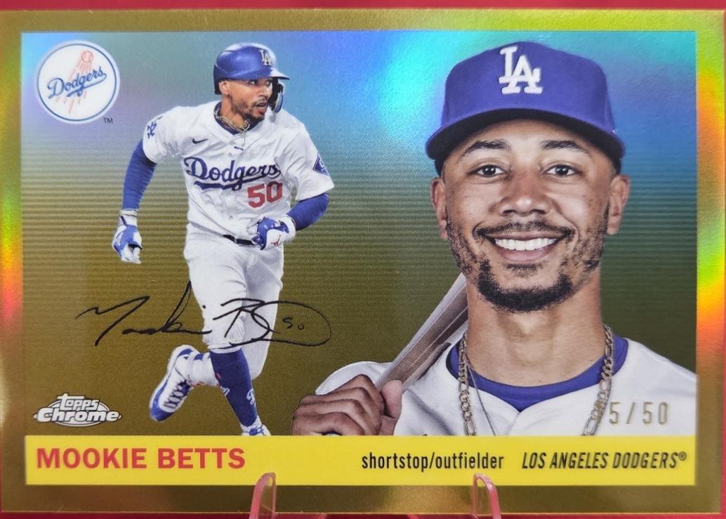 Mookie Betts [Gold Wave] #65