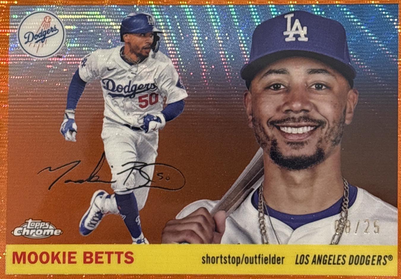 Mookie Betts [Orange Wave] #65