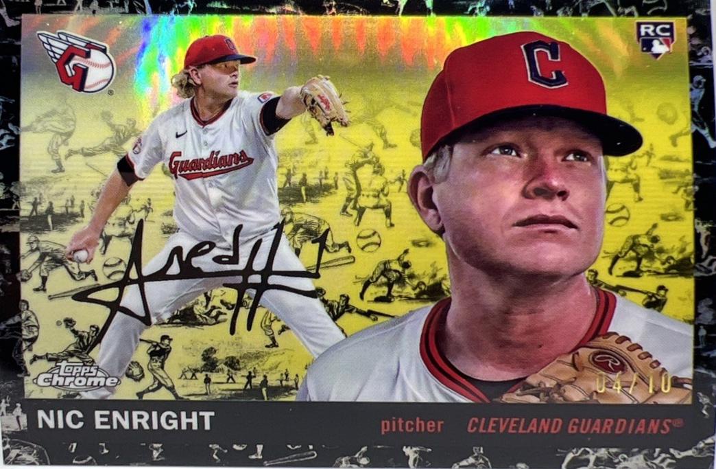 Nic Enright [Black Refractor] #289