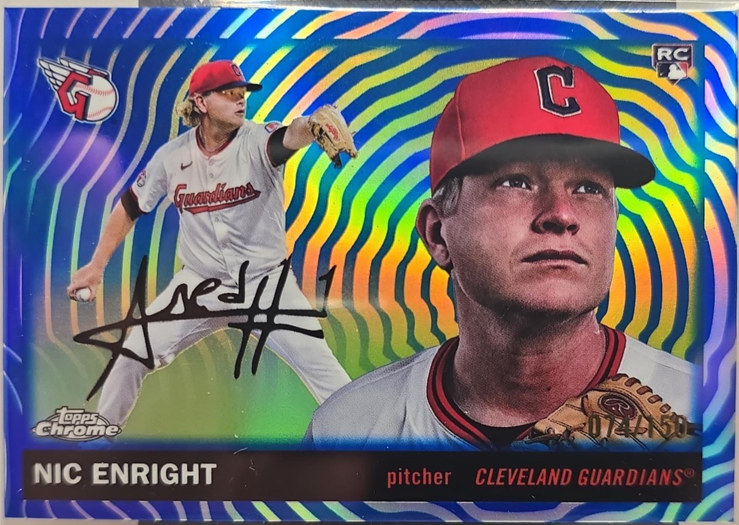 Nic Enright [Blue Vibrations Refractor] #289