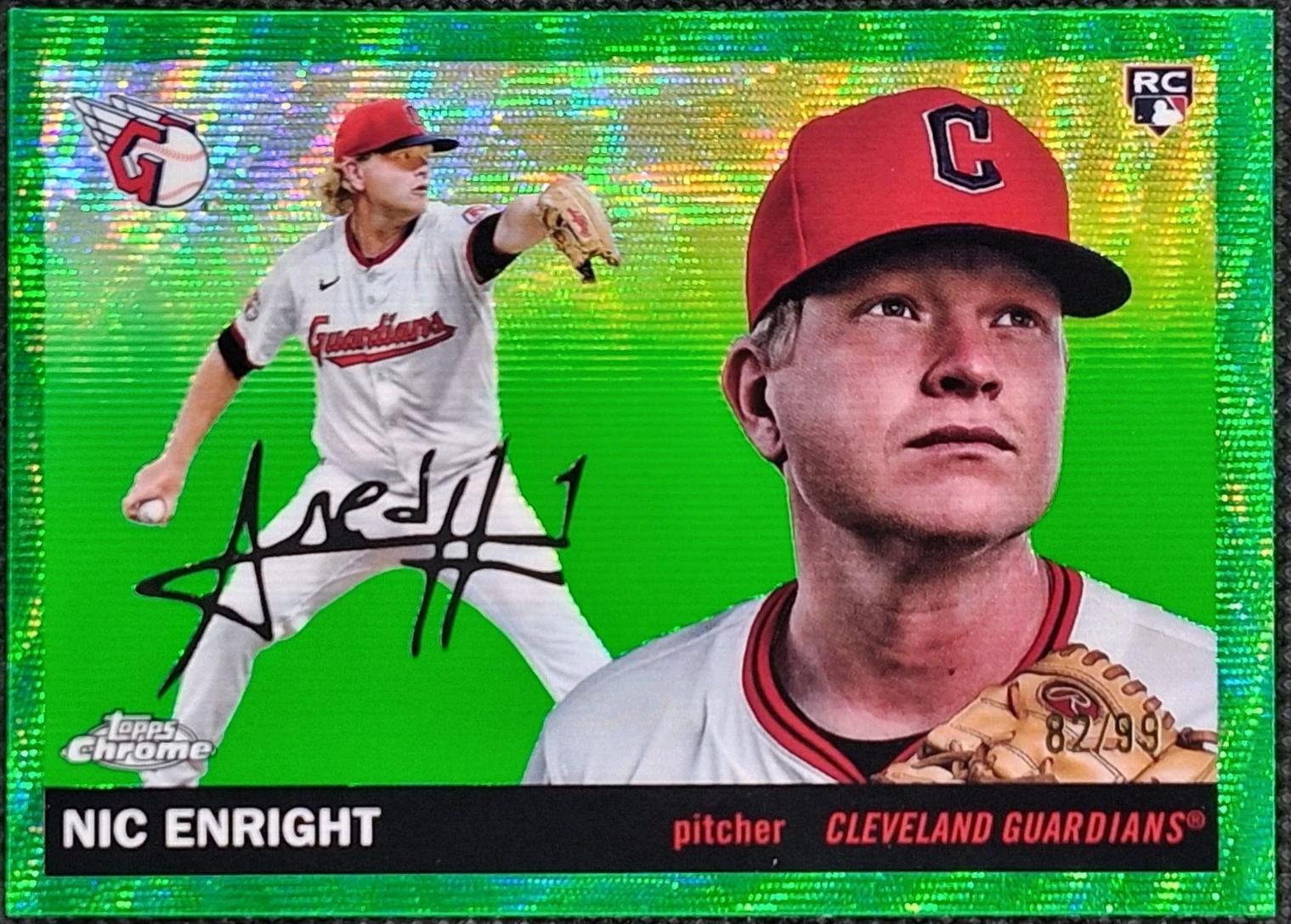 Nic Enright [Green Wave Refractor] #289