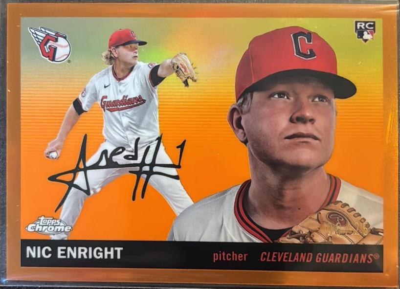 Nic Enright [Orange Refractor] #289