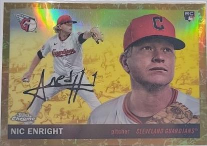 Nic Enright [Toile Cream Gold Refractor] #289