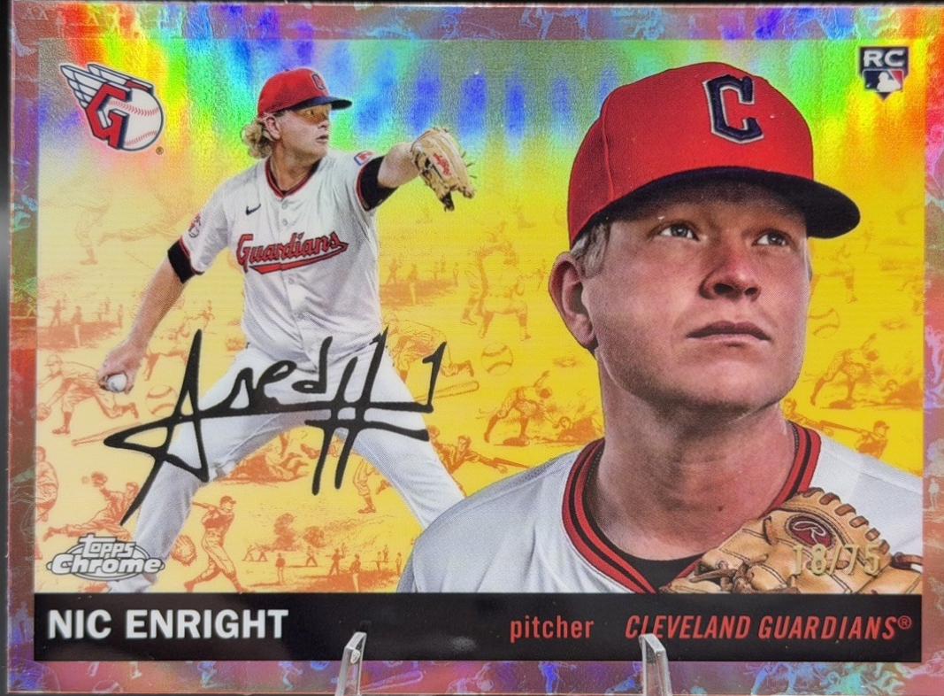 Nic Enright [Toile Cream Rose Gold Refractor] #289