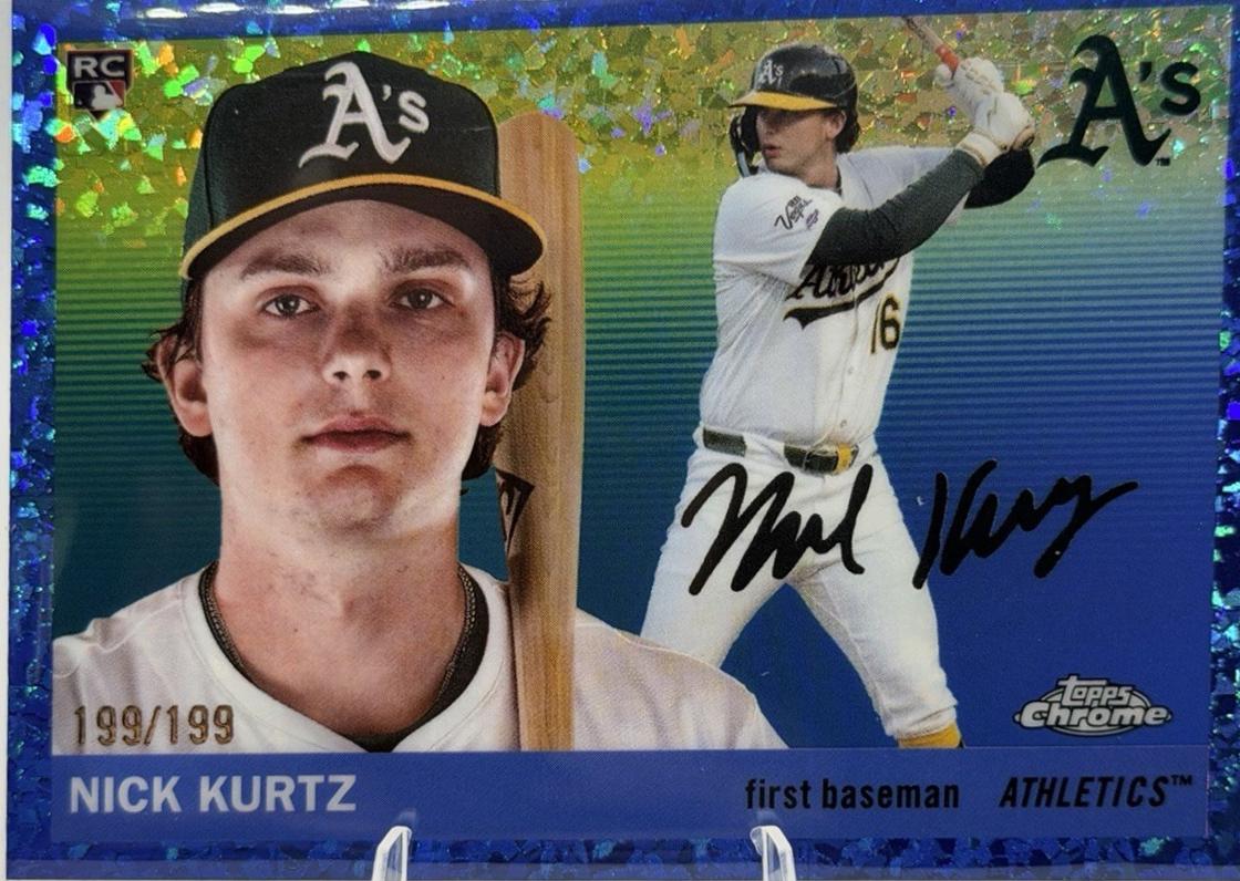 Nick Kurtz [Blue Mini-Diamond Refractor] #254