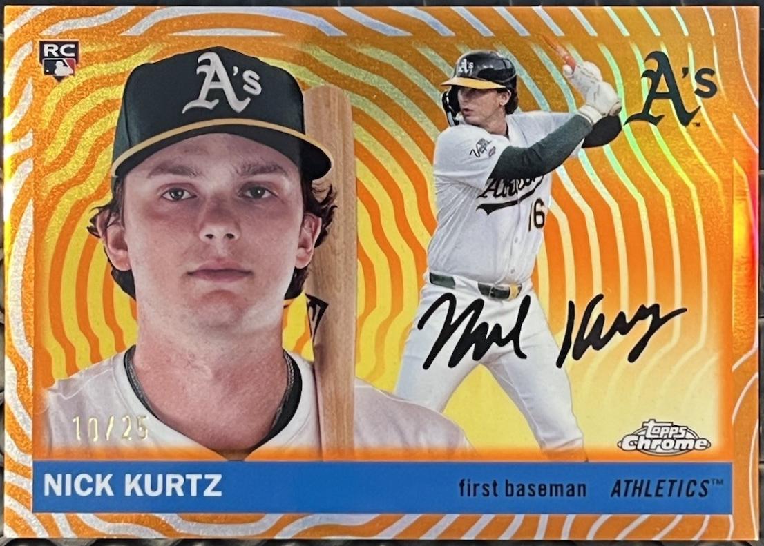 Nick Kurtz [Orange Vibrations Refractor] #254