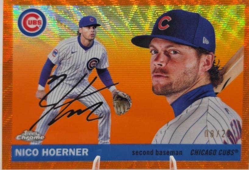 Nico Hoerner [Orange Wave] #24