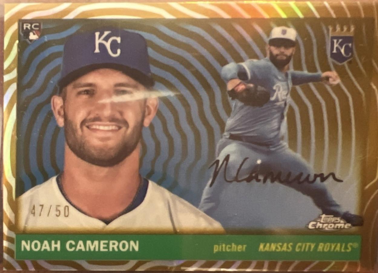 Noah Cameron [Gold Vibrations Refractor] #218