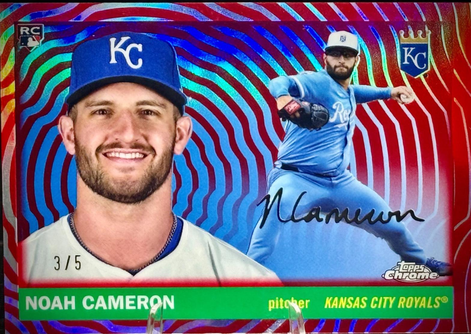 Noah Cameron [Red Vibrations Refractor] #218