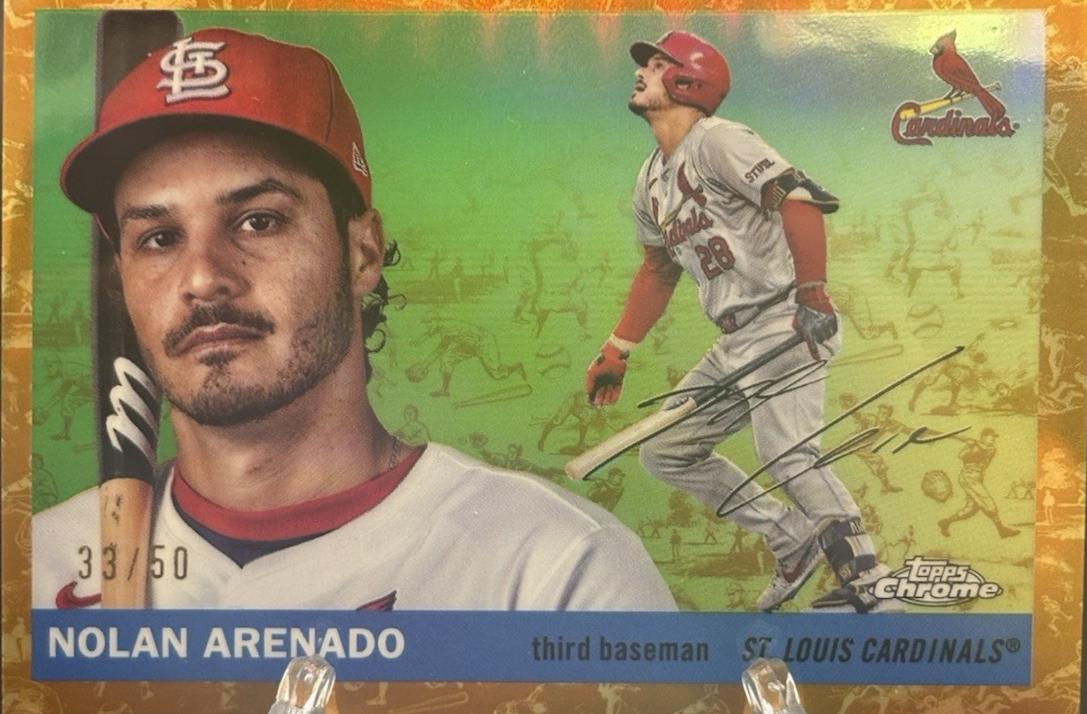 Nolan Arenado [Toile Cream Gold Refractor] #147