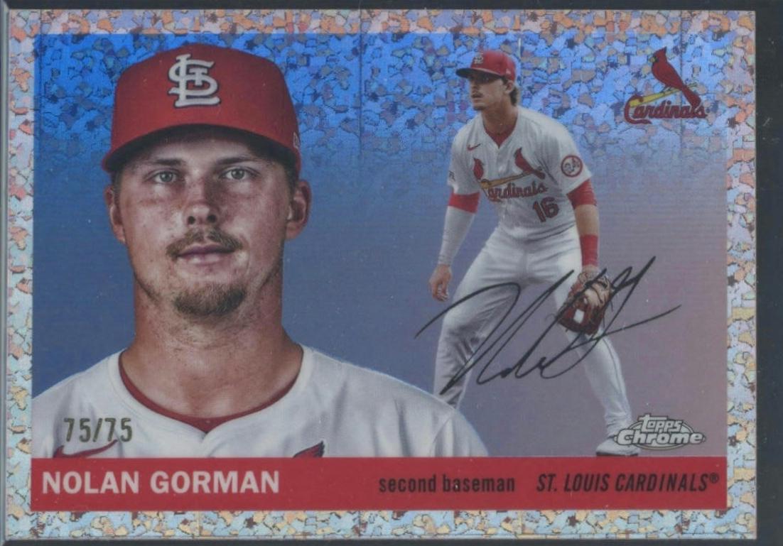 Nolan Gorman [Rose Gold Refractor] #187