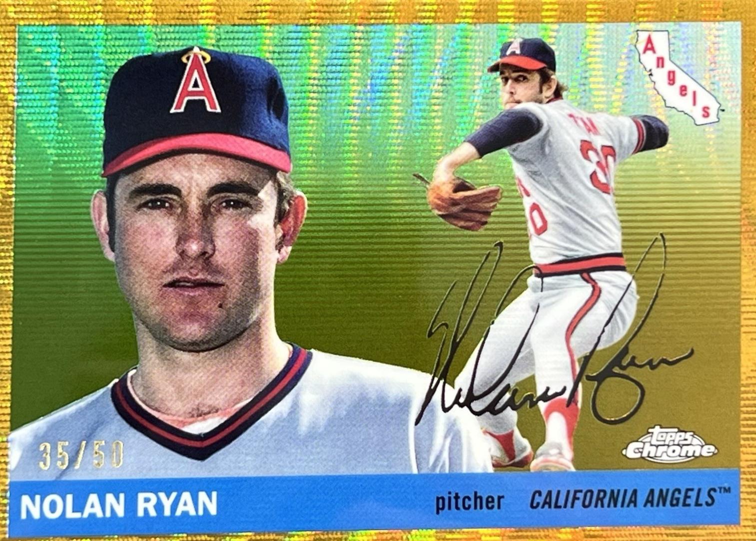 Nolan Ryan [Gold Wave] #398