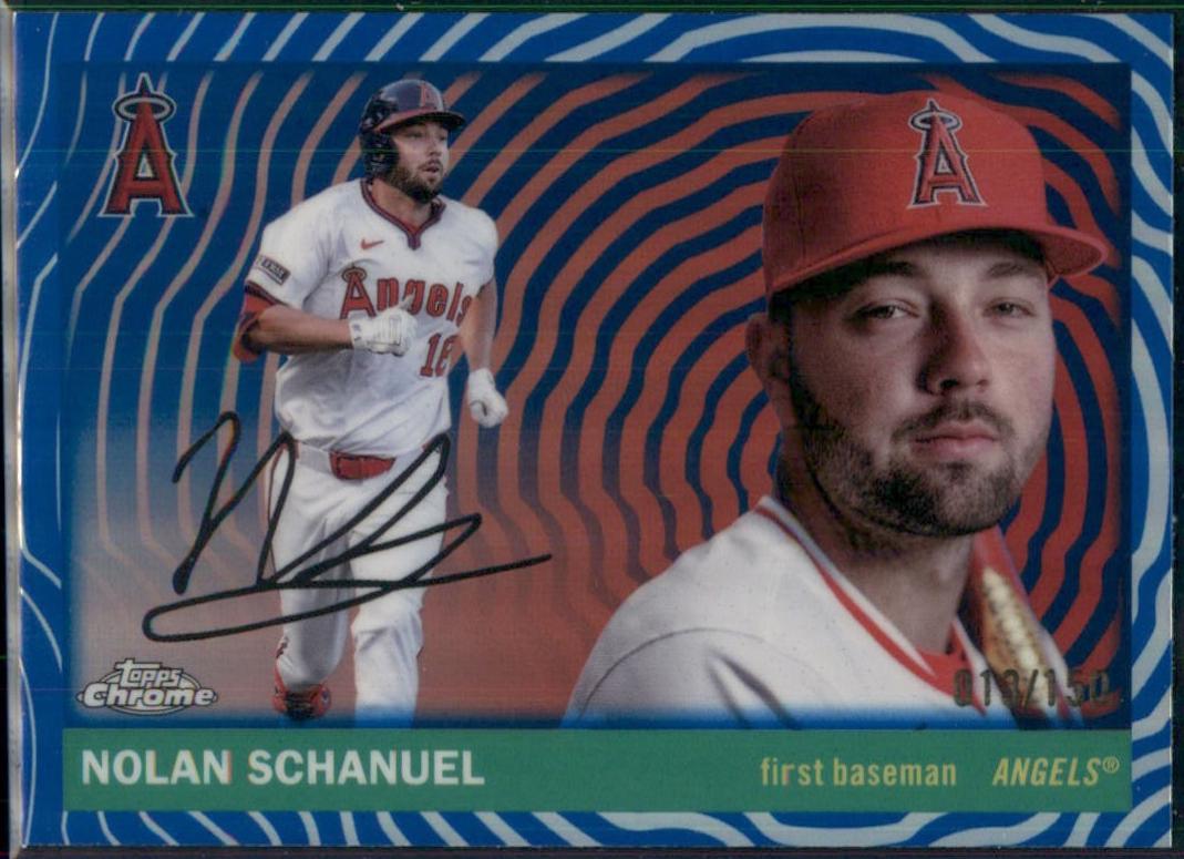 Nolan Schanuel [Blue Vibrations Refractor] #76