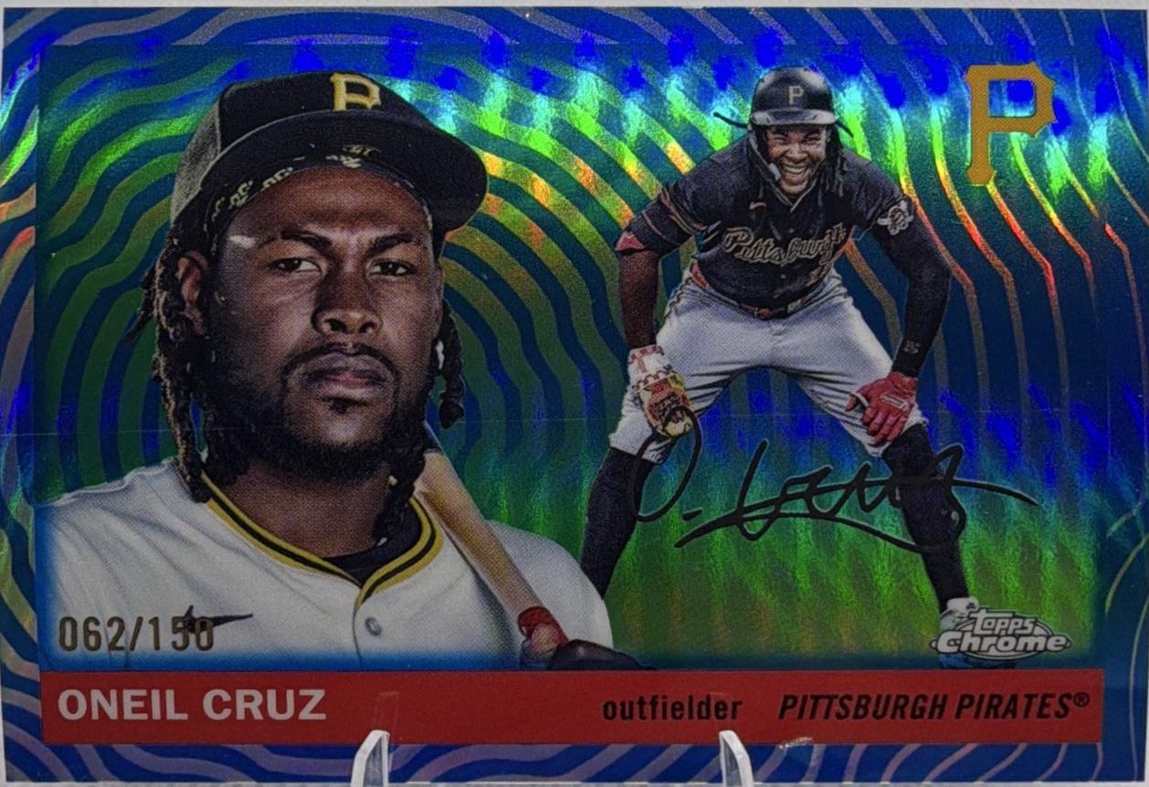 Oneil Cruz [Blue Vibrations Refractor] #172