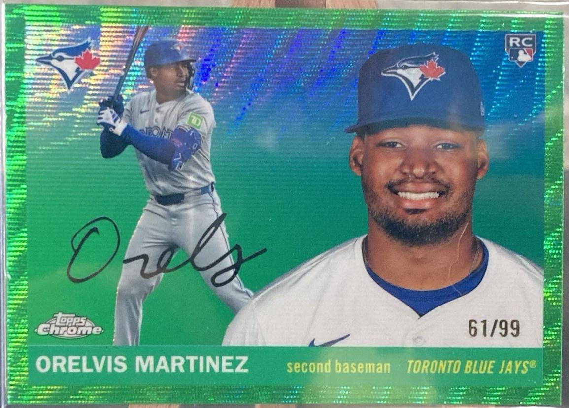 Orelvis Martinez [Green Vibrations Refractor] #349