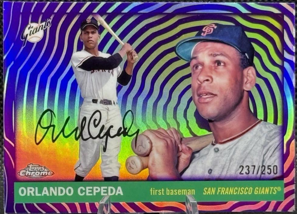 Orlando Cepeda [Vibrations Refractor] #436