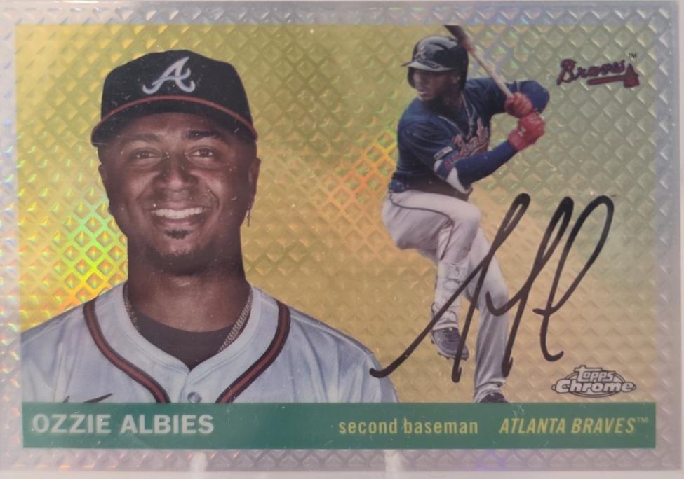 Ozzie Albies [Diamond Etch Refractor] #29