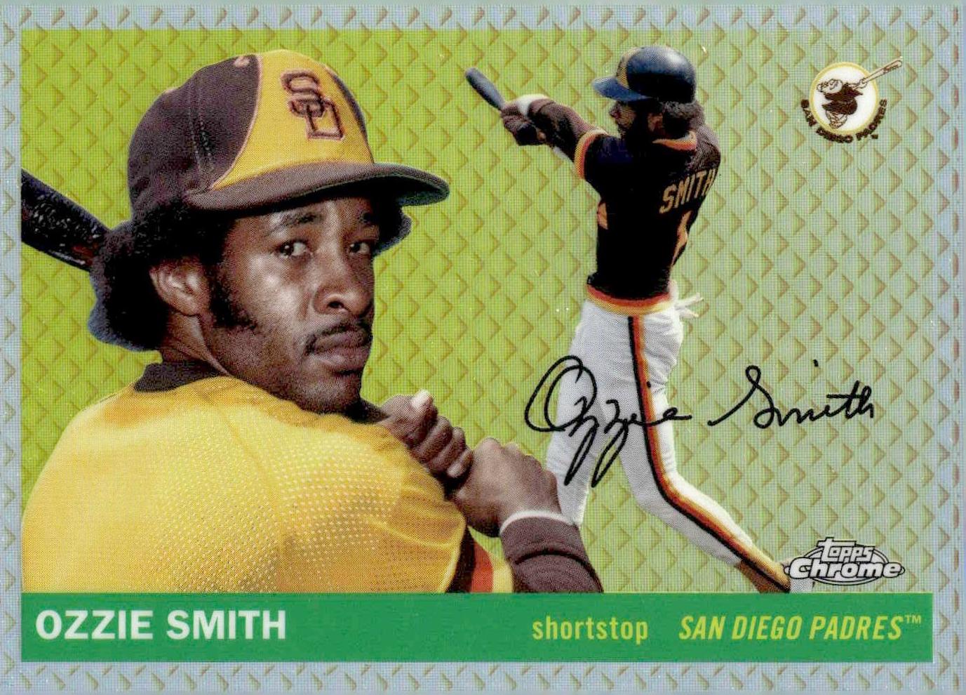 Ozzie Smith [Diamond Etch Refractor] #434