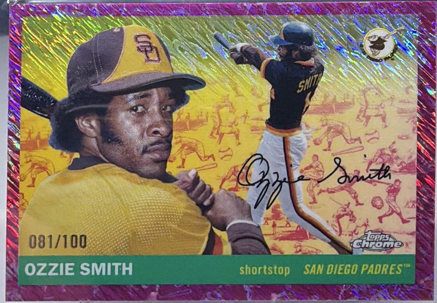 Ozzie Smith [Toile Cream Fuchsia Shimmer] #434