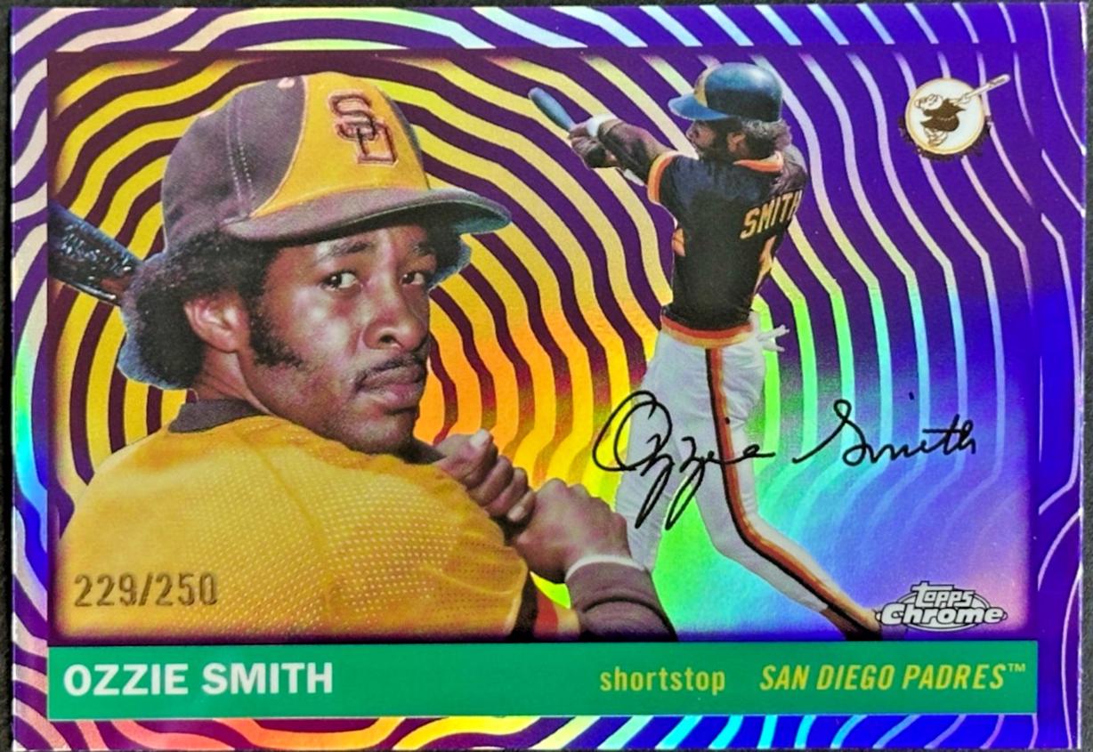 Ozzie Smith [Vibrations Refractor] #434