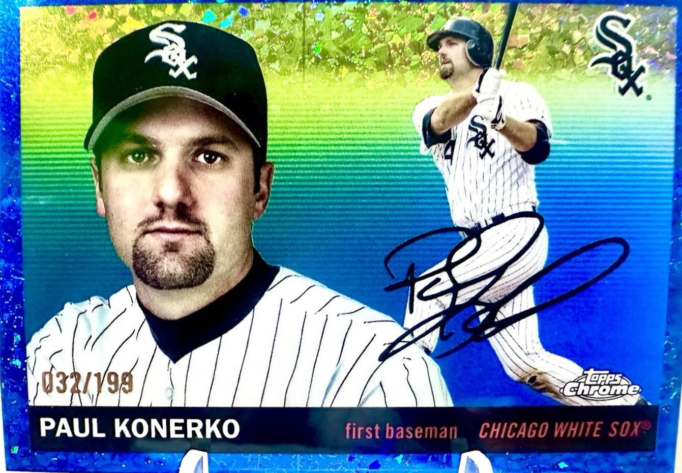 Paul Konerko [Blue Mini-Diamond Refractor] #407
