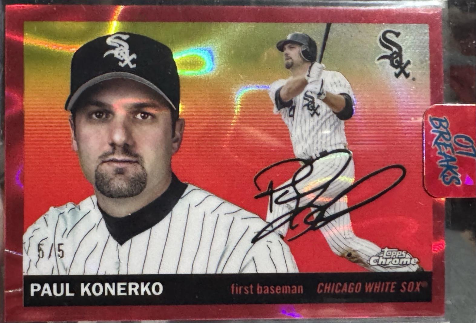 Paul Konerko [Red Lava] #407